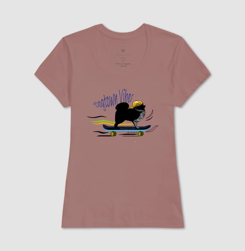 Camiseta Lulu da Pomerânia - Skatista