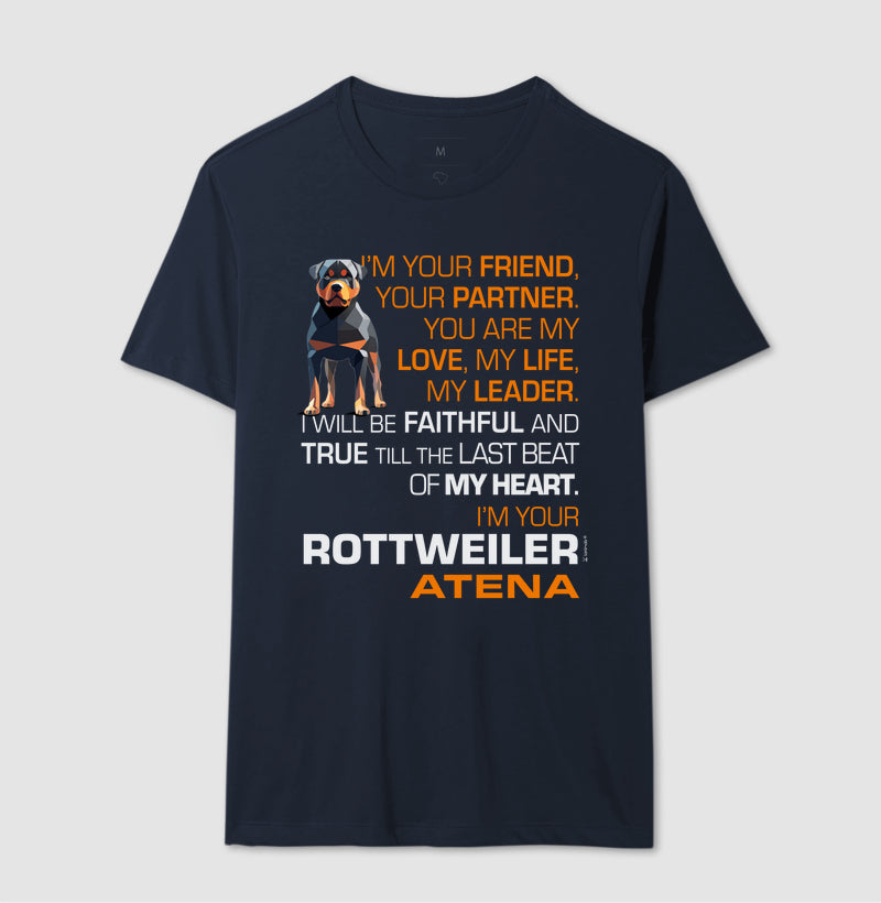 Camiseta Rottweiler Atena - I’m your - Essência