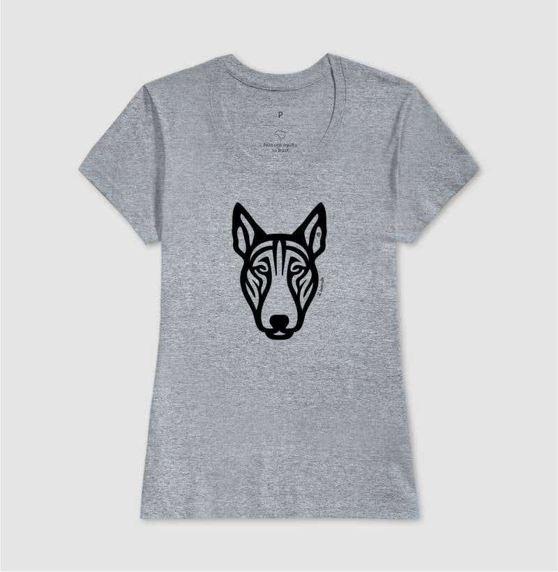 Camiseta Bull Terrier - Tribal