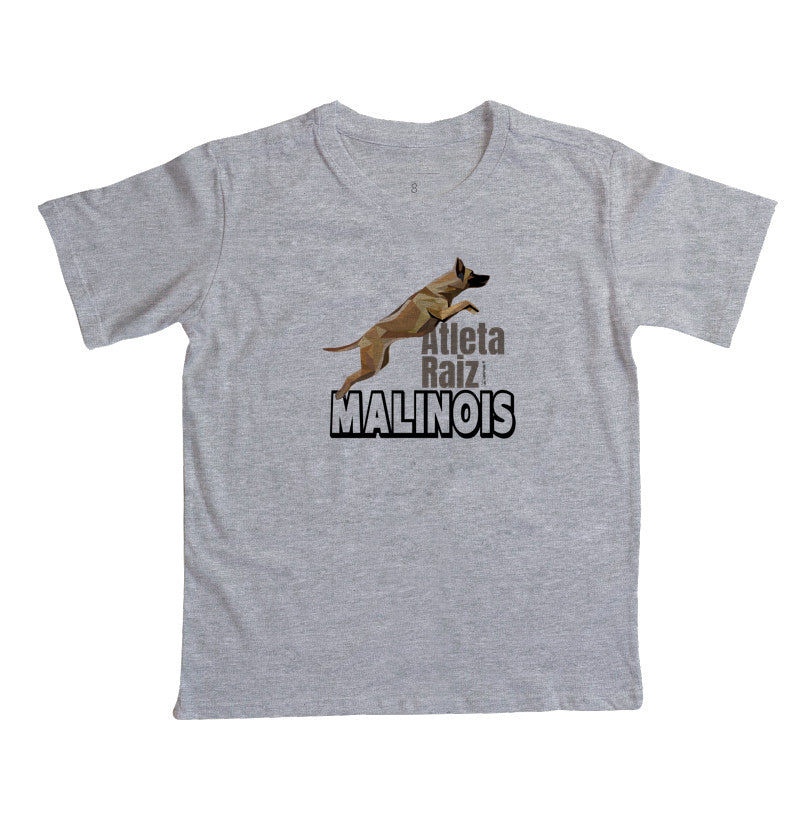 Camiseta Infantil Malinois Atleta Raiz - Essência