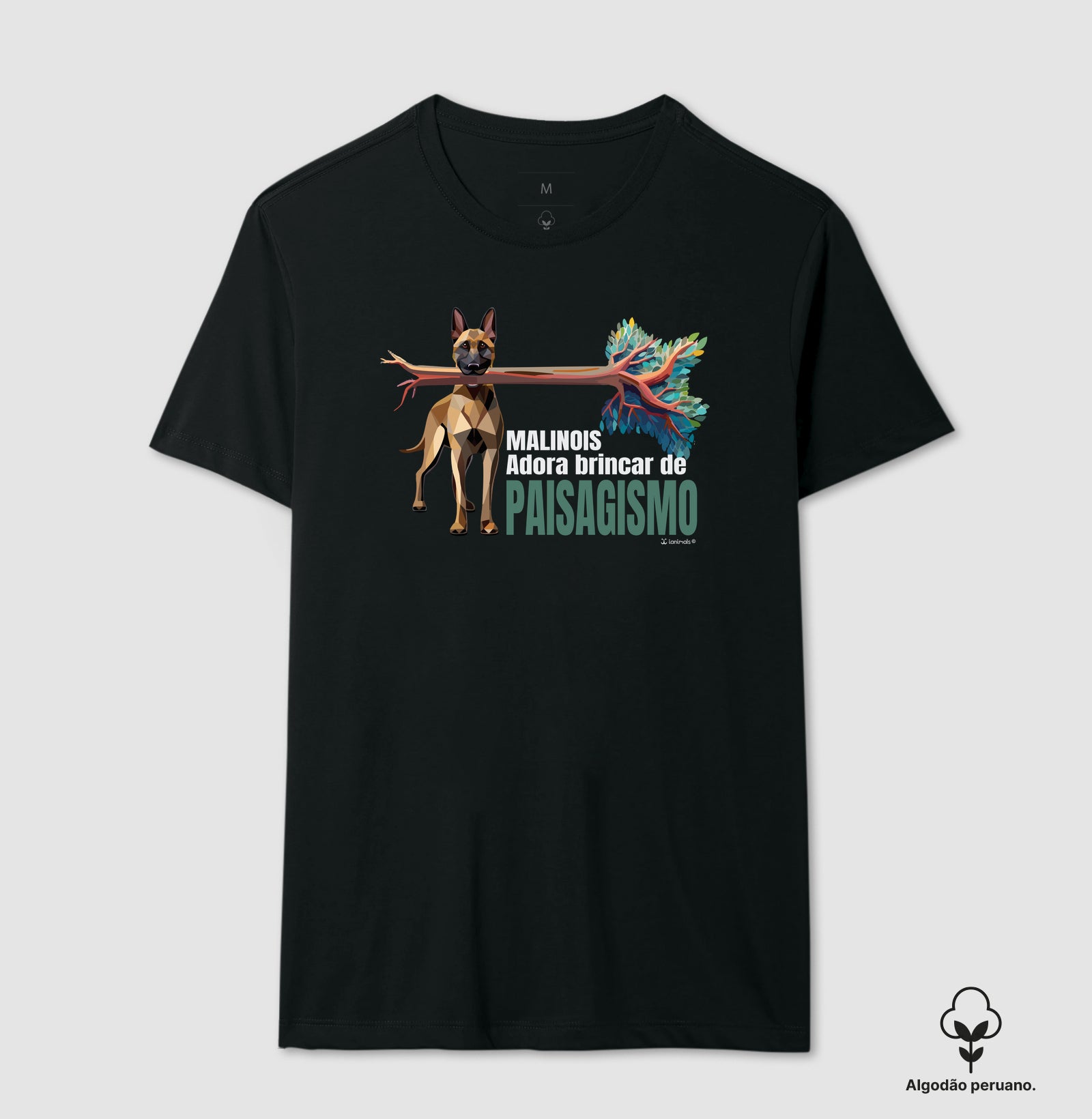 Camiseta INCA SOFT Malinois Paisagismo - Essência