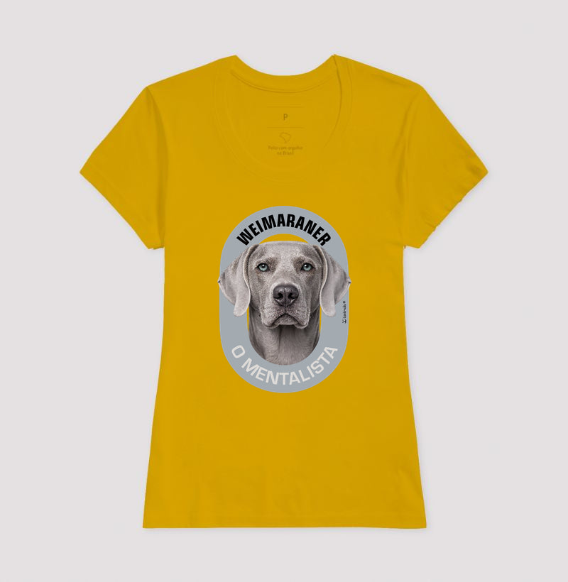Camiseta Weimaraner O Mentalista - Essência