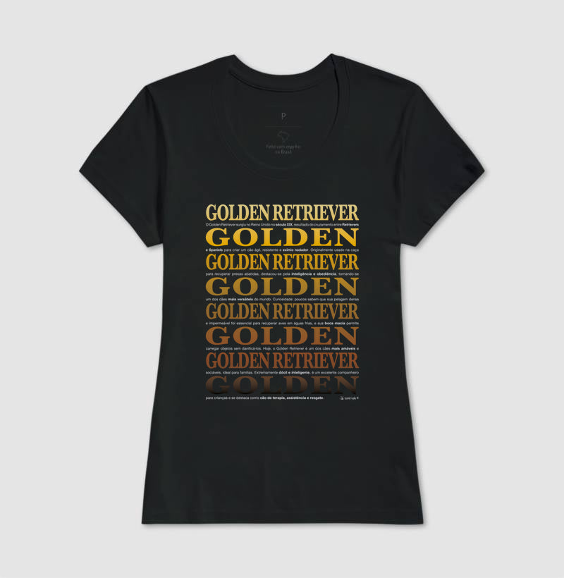 Camiseta Golden Retriever - Origem