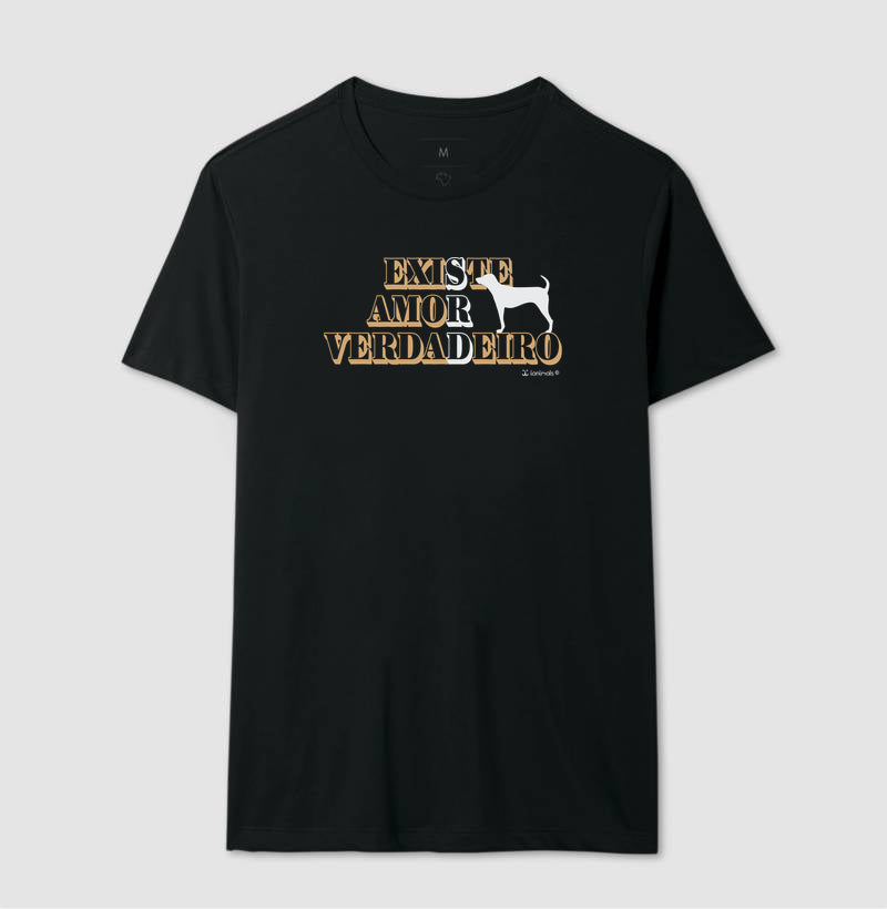 Camiseta SRD Existe Amor Verdadeiro - Essência