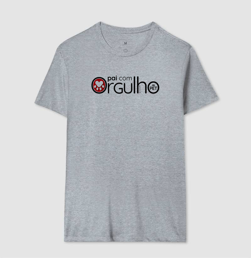Camiseta Pai Com Orgulho - Afeto