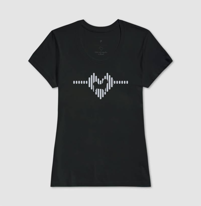 Camiseta Maltês - Coleção Coração