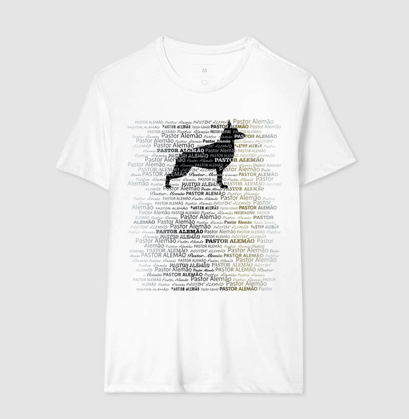 Camiseta Pastor Alemão - Tessitura