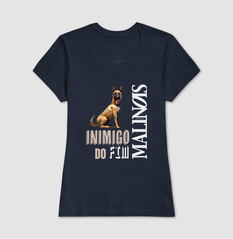 Camiseta Malinois Inimigo do Fim - Essência