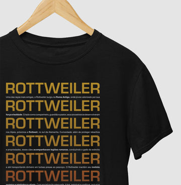 Camiseta Rottweiler - Origem