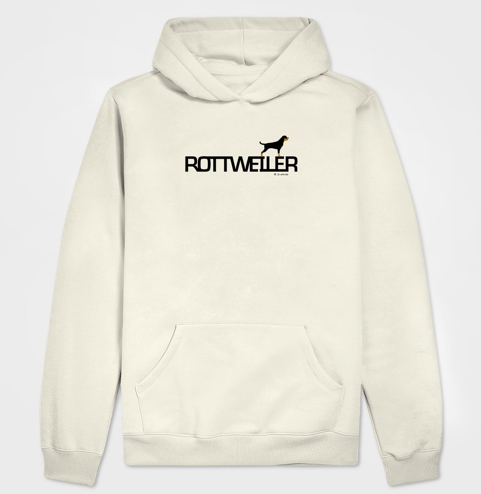 Moletom com Capuz Rottweiler - Identidade (sem cadarço)