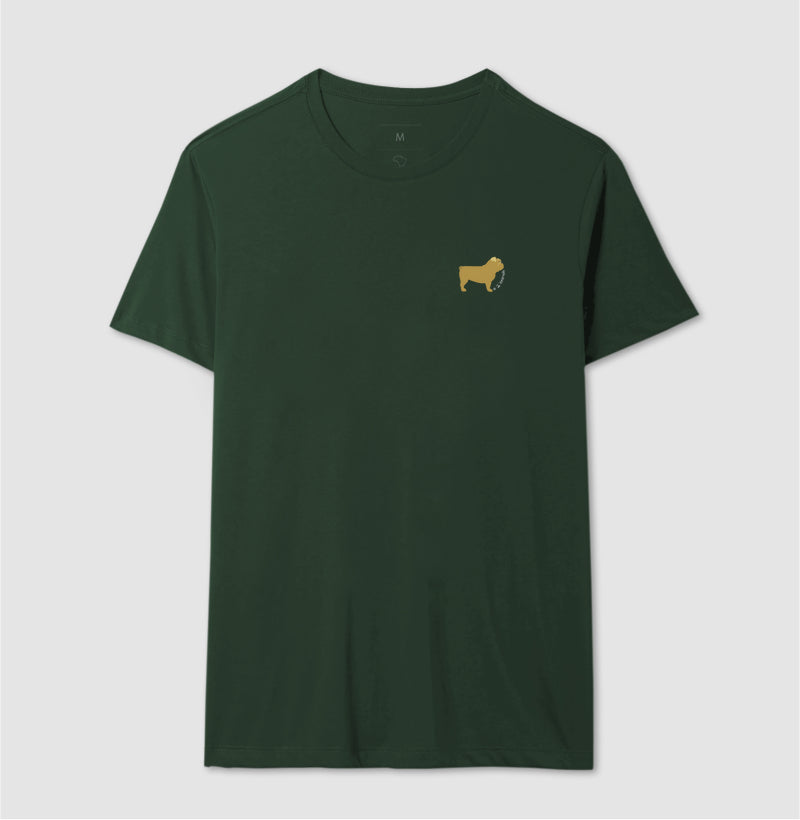 Camiseta Buldogue Inglês - Perfil / Side