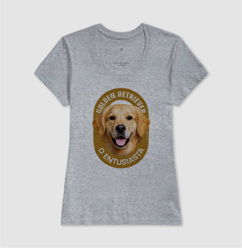 Camiseta Golden Retriever O Entusiasta - Essência