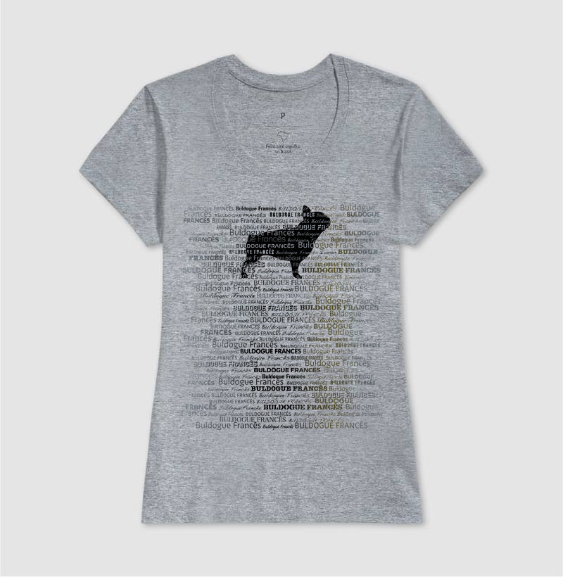 Camiseta Buldogue Francês - Tessitura