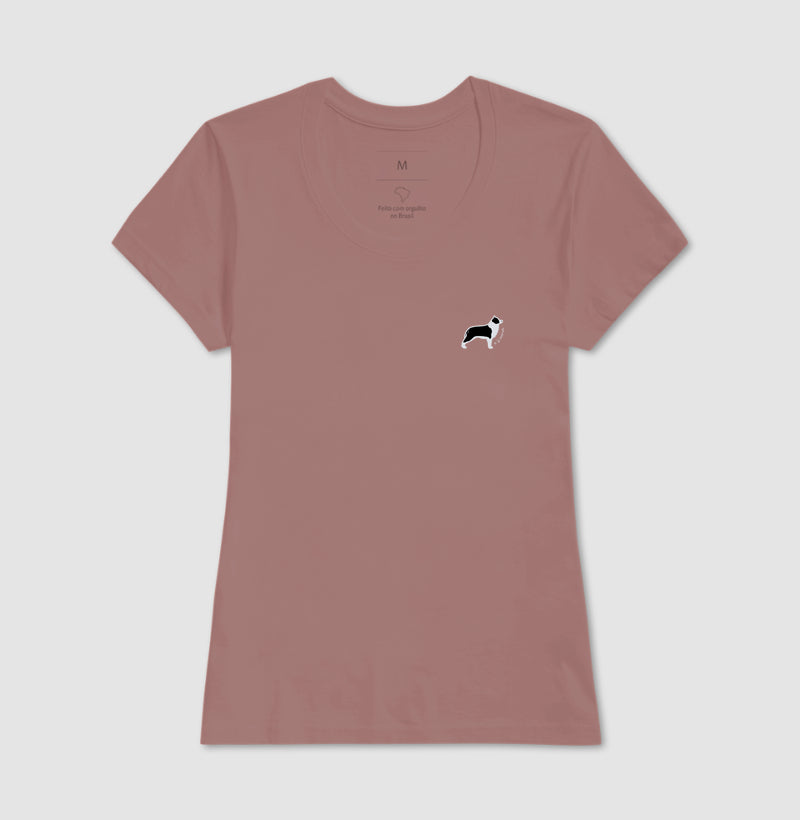 Camiseta Border Collie - Perfil / Side