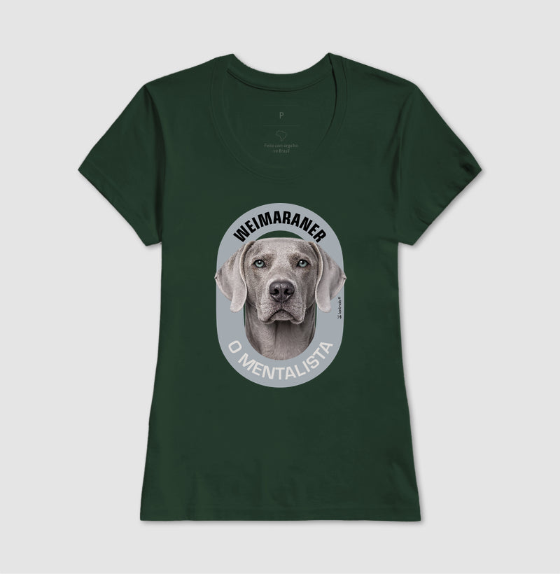 Camiseta Weimaraner O Mentalista - Essência