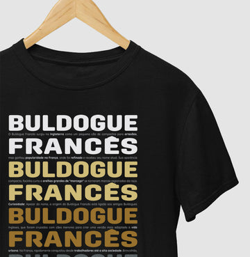 Camiseta Buldogue Francês - Origem