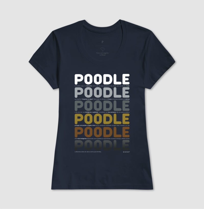 Camiseta Poodle - Origem