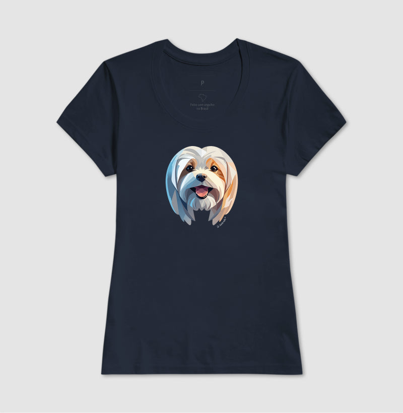 Camiseta Lhasa Apso - Coleções Geoma