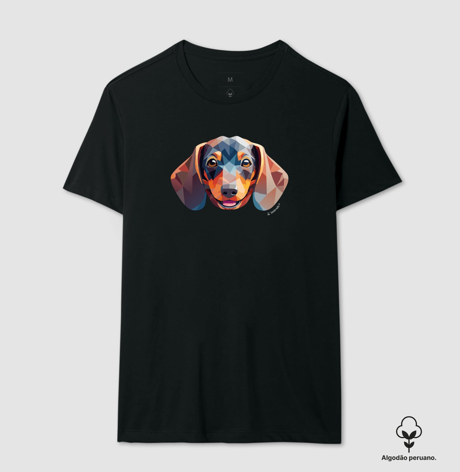 Camiseta INCA SOFT Dachshund - Coleção Geoma