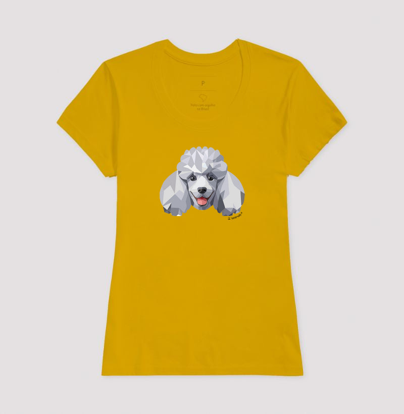 Camiseta Poodle - Geoma