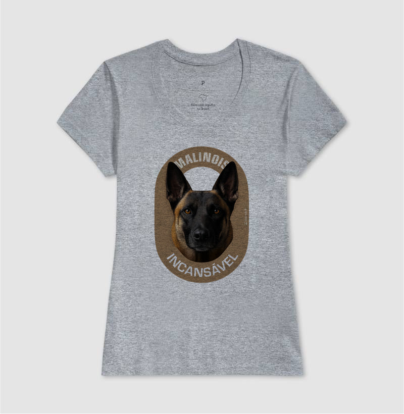 Camiseta Malinois Incansável - Essência