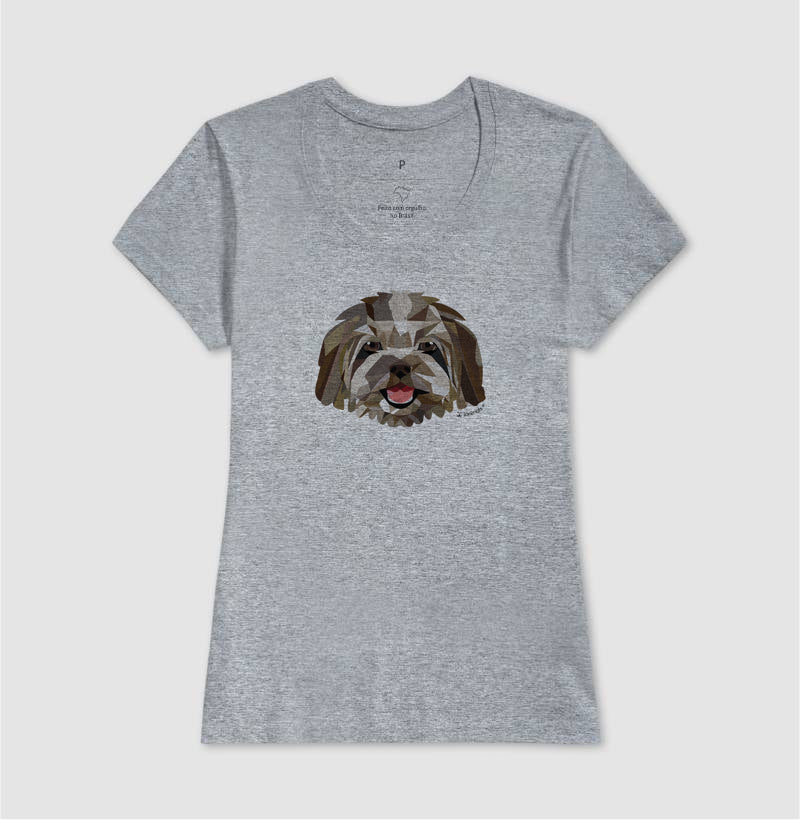 Camistea Shih Tzu Castanho - Geoma