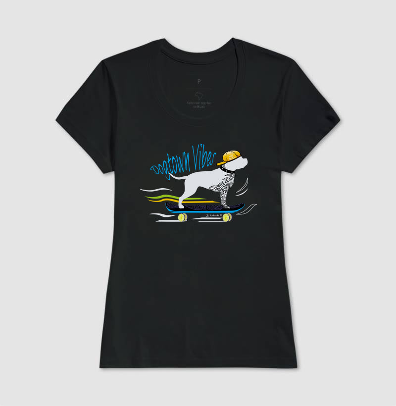 Camiseta Pit Bull - Skatista