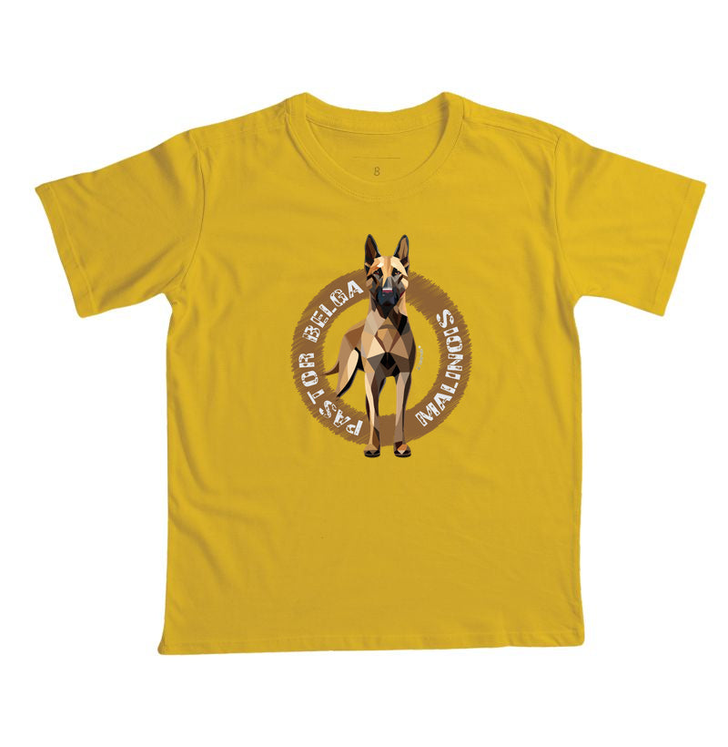 Camiseta Infantil Malinois Raça - Geoma