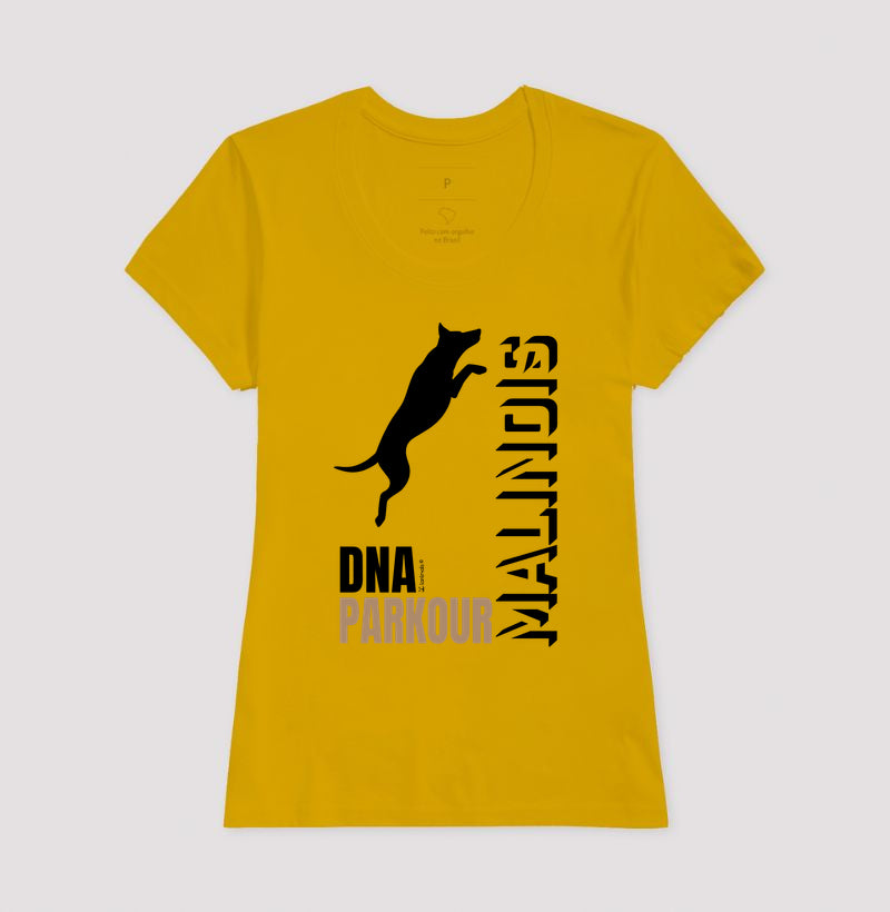 Camiseta Malinois DNA Parkour - Essência