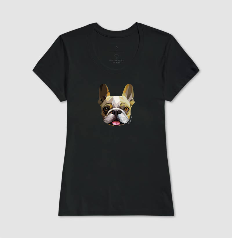 Camiseta Buldogue Francês - Geoma