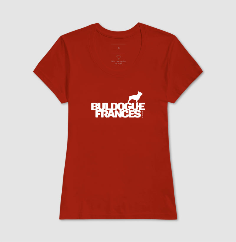 Camiseta Buldogue Francês - Coleção Identidade