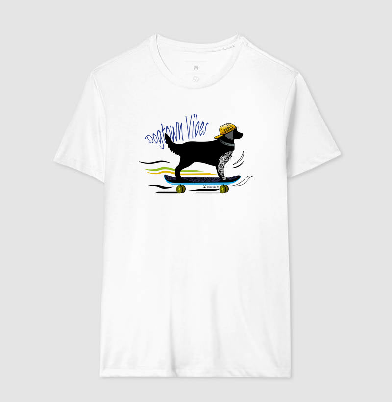 Camiseta Golden Retriever - Skatista