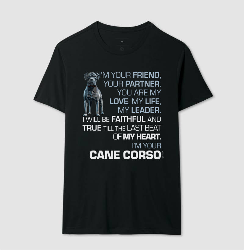 Camiseta Cane Corso Declação - Essência