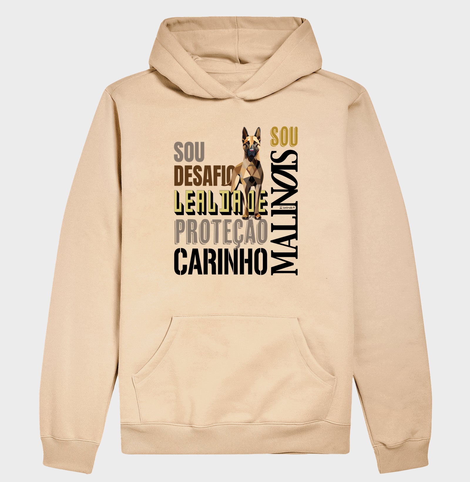 Moletom com Capuz Malinois SOU - Essência