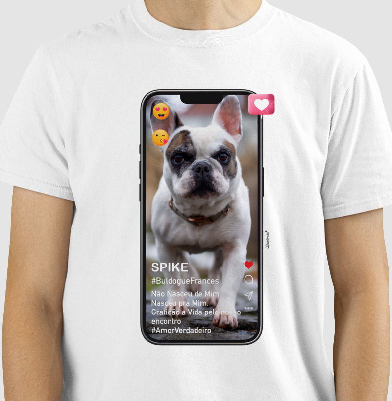 Camiseta Foto Celular - Personalizada
