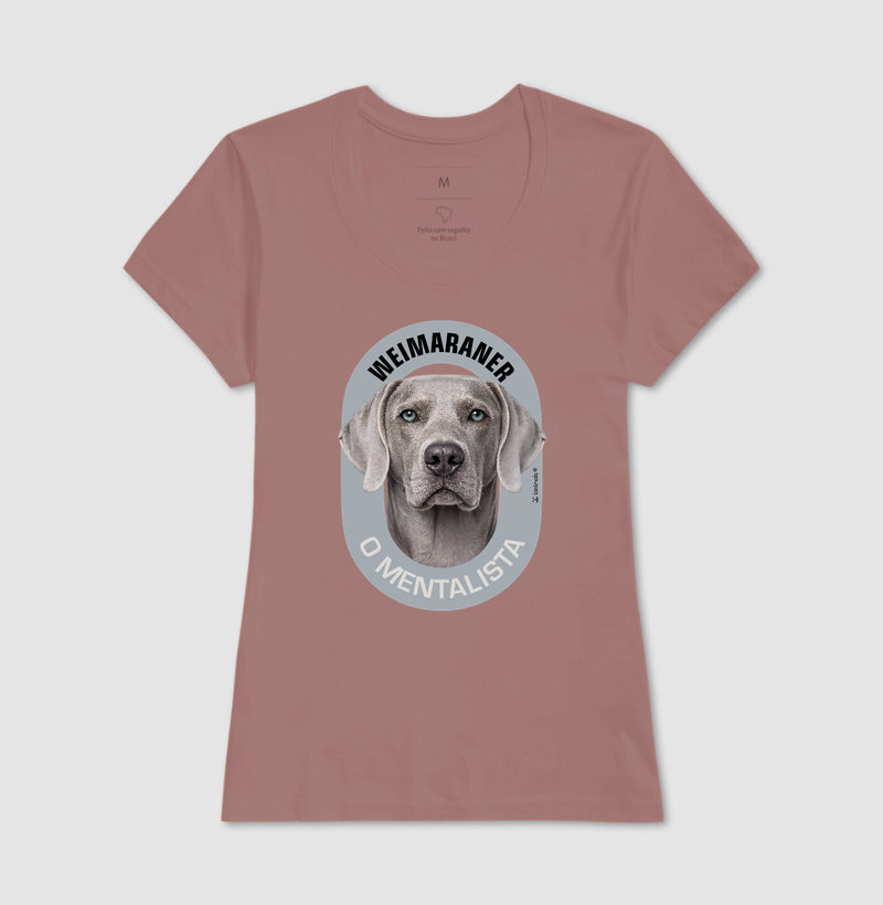 Camiseta Weimaraner O Mentalista - Essência