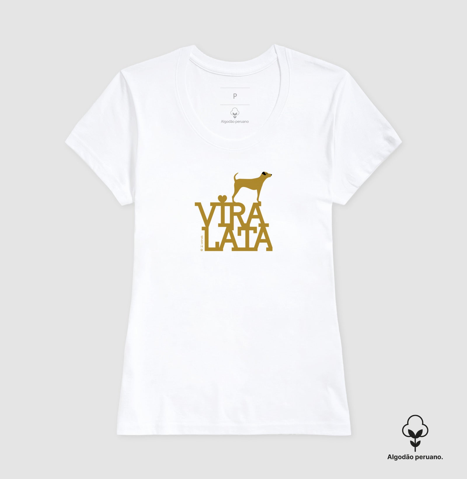 Camiseta Vira-lata “INCA SOFT” - Identidade