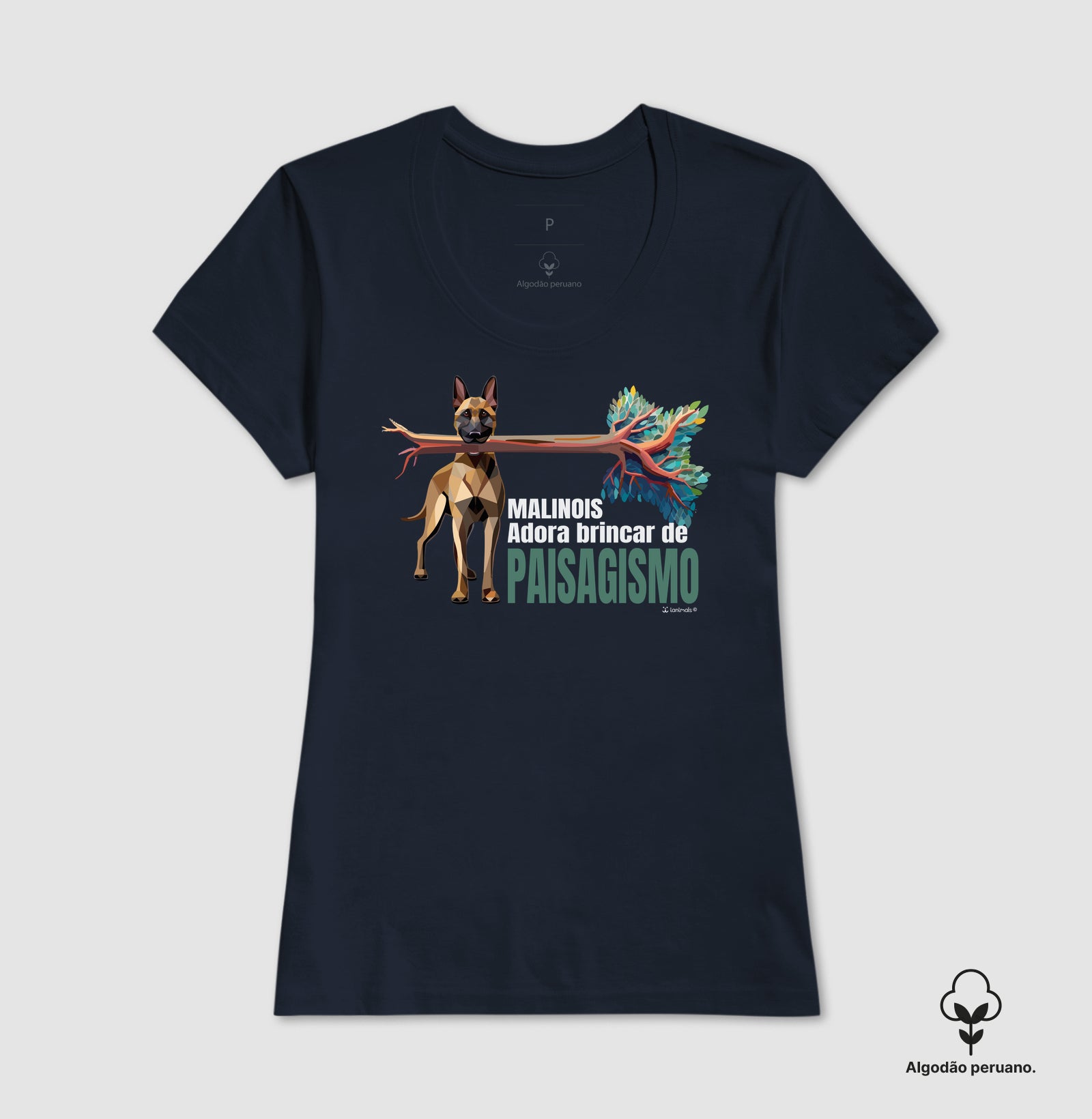 Camiseta INCA SOFT Malinois Paisagismo - Essência
