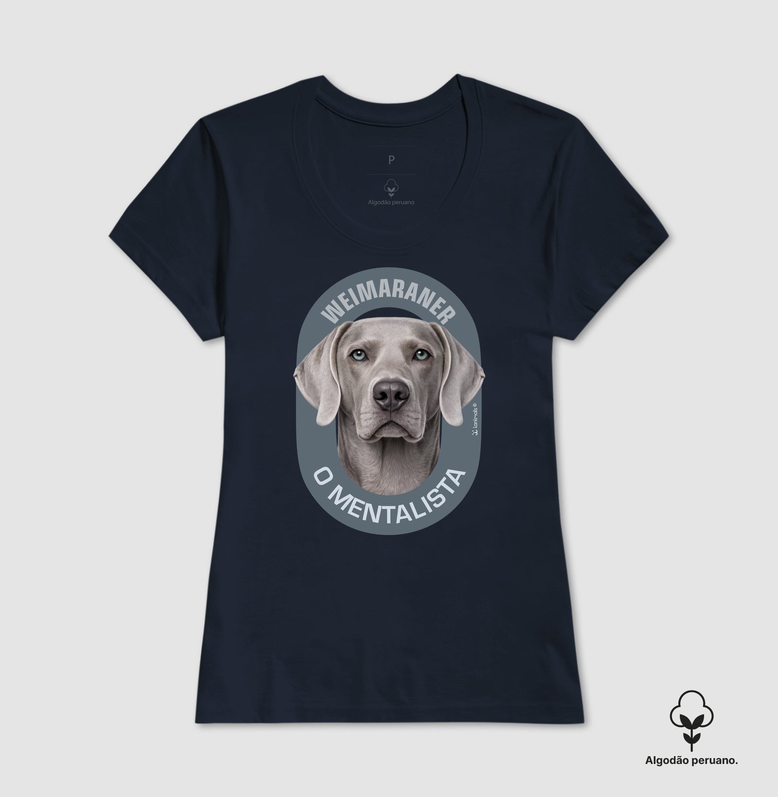 Camiseta INCA SOFT Weimaraner O Mentalista - Essência