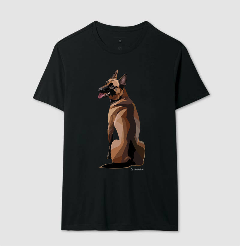 Camiseta Malinois Olhar - Geoma