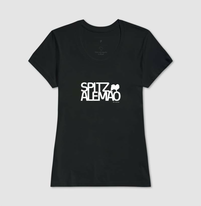 Camiseta Spitz Alemão - Coleção Identidade