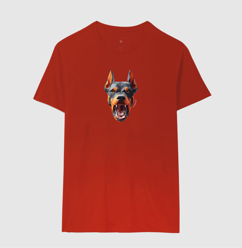 Camiseta Doberman - Coleção Geoma