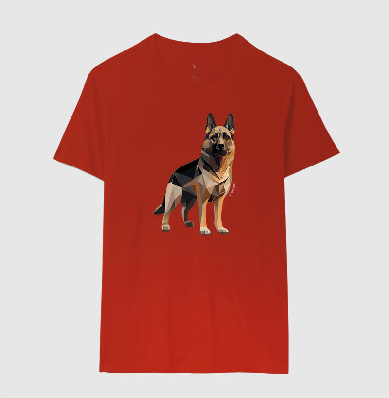 Camiseta Pastor Alemão Postura - Geoma
