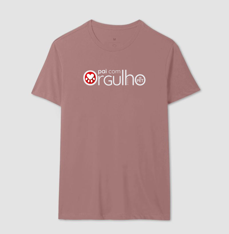 Camiseta Pai Com Orgulho - Afeto