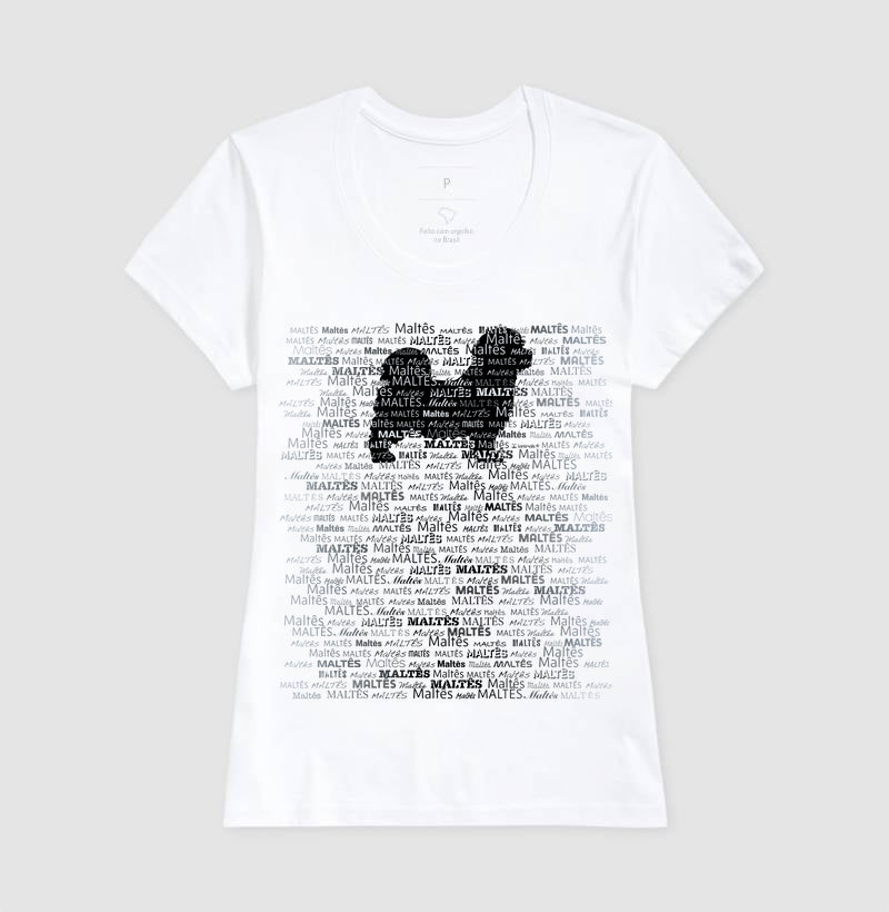 Camiseta Maltês - Tessitura