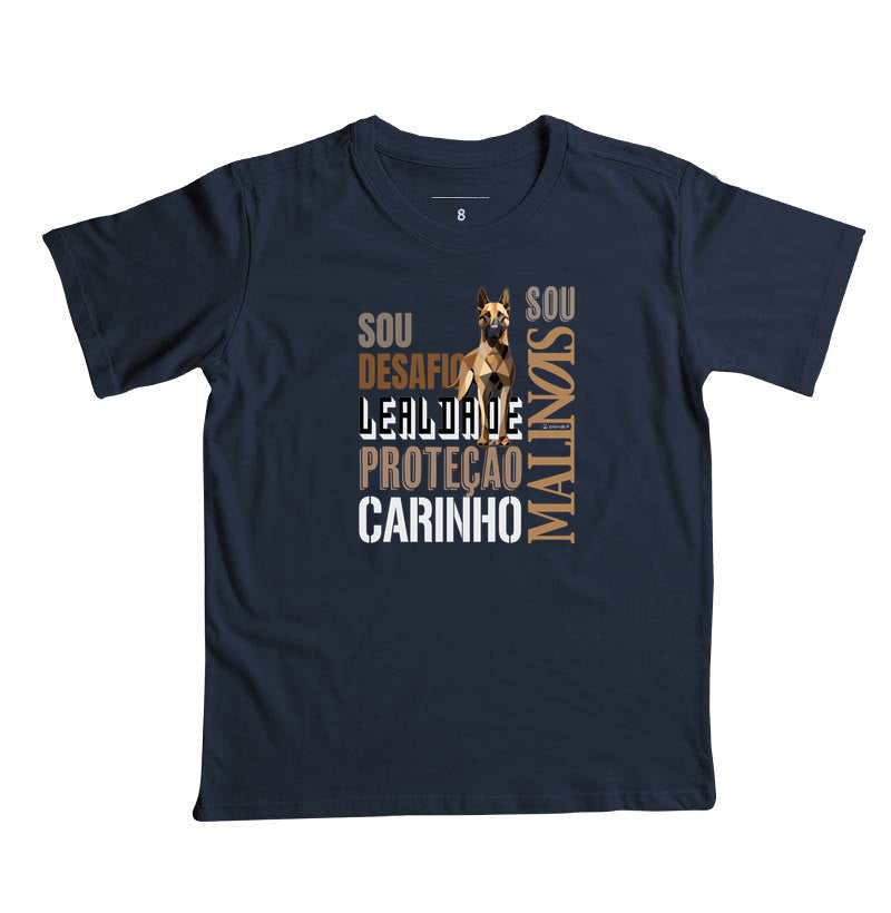 Camiseta Infantil Malinois SOU - Essência