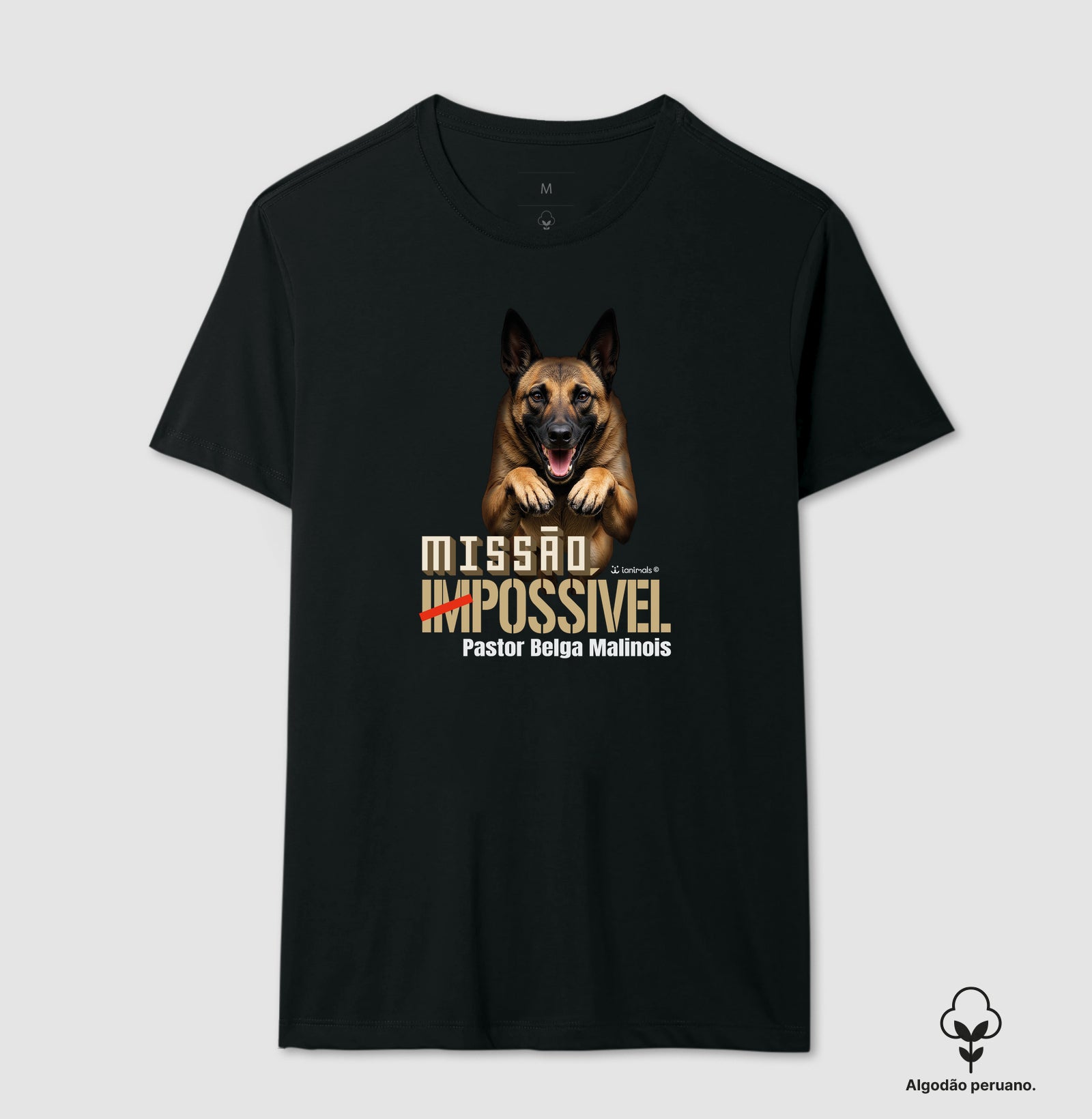 Camiseta INCA SOFT Malinois Missão Impossível - Essência