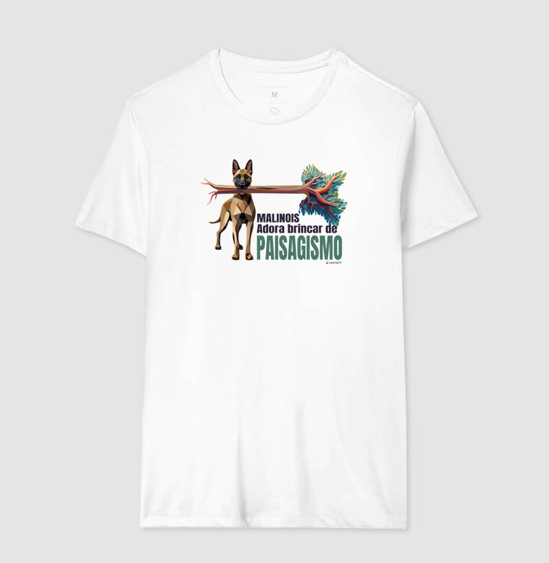 Camiseta Malinois Paisagismo - Essência