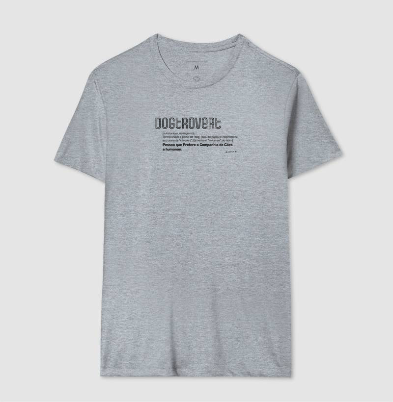 Camiseta Dogtrovert - Coleção Afeto