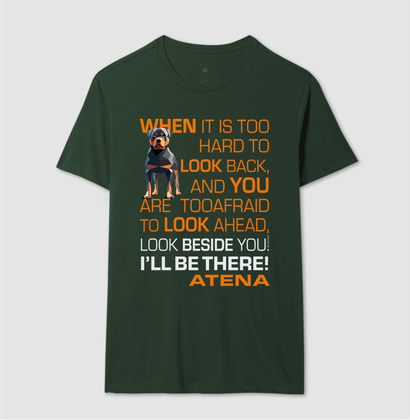 Camiseta Rottweiler Atena - I’ll be there - Essência